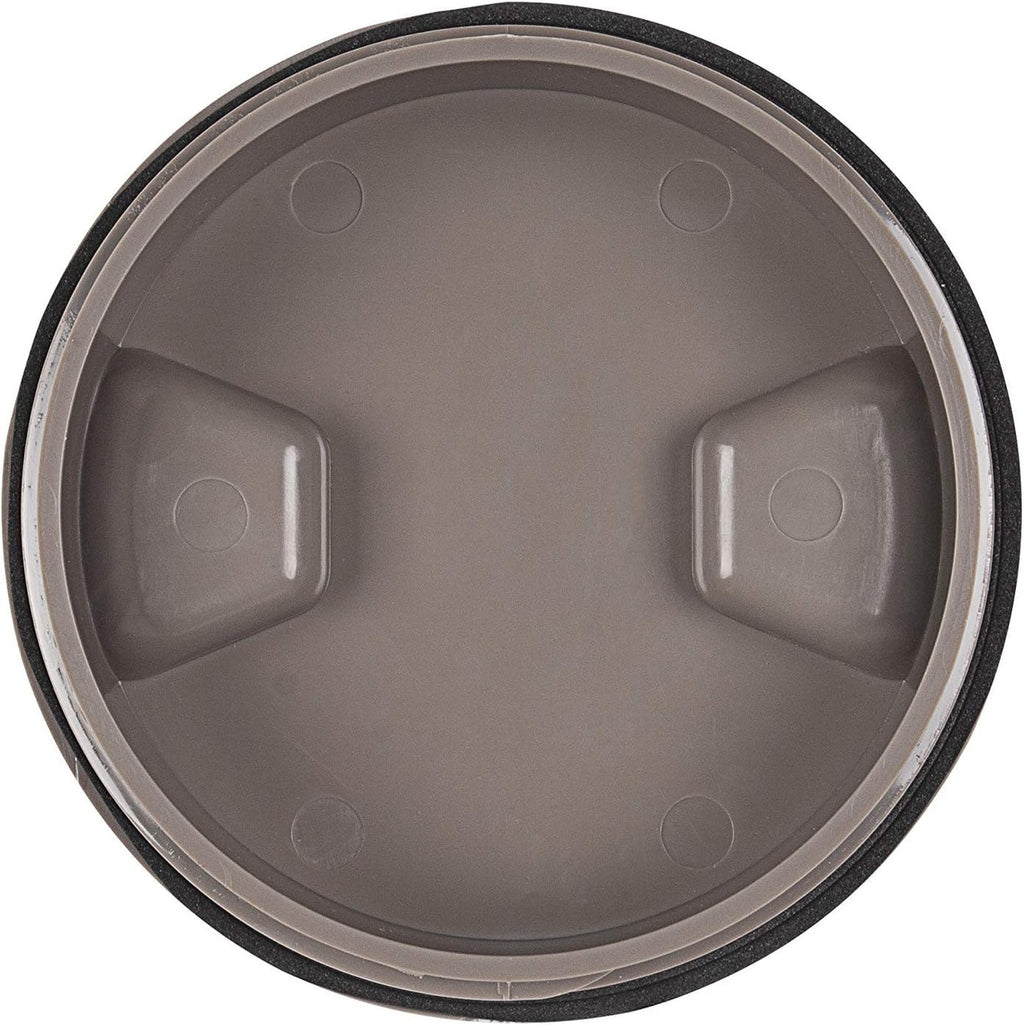 SEAFLO 4" - 6" Tan Circular Non Slip Inspection Hatch with Detachable Cover and Foam Seal