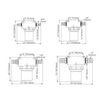 SEAFLO Fresh Water Strainer 01 Series
