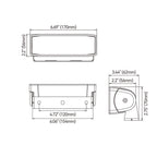 SEAFLO LED Floodlights - 02 Series (Bracket Mount)