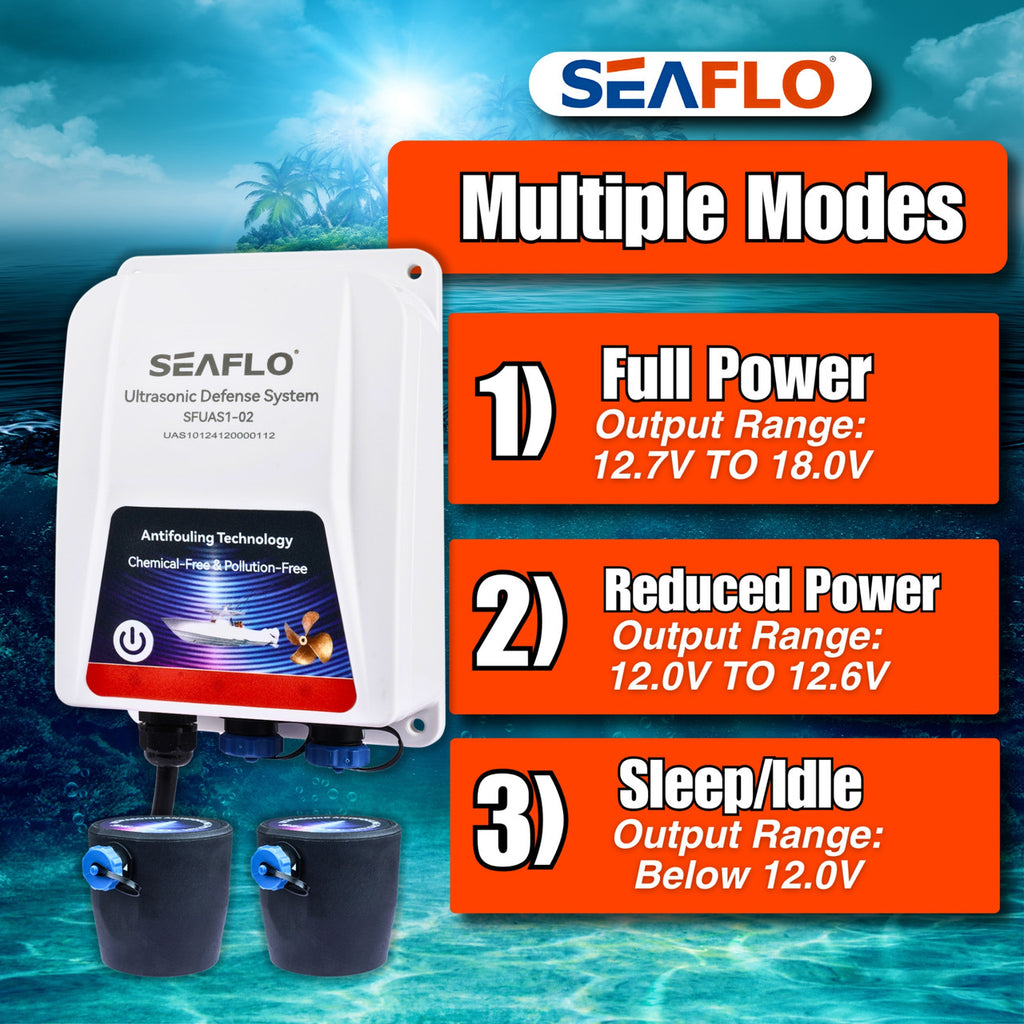 Hull Shield, does hull shield work,  hull shield hd1 SEAFLO Ultrasonic System, marine ultrasonic cleaner, barnacle prevention system, marine growth protection, automated boat cleaning, ultrasonic hull cleaner, boat hull cleaning system, yacht ultrasonic system, marine equipment maintenance, 12V ultrasonic defense system, long-term marine maintenance solution, Hull-Shield,  SFUAS1-02