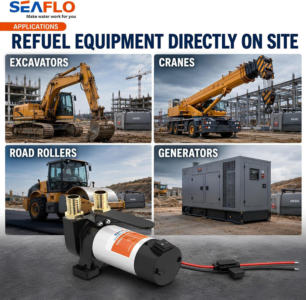 SEAFLO 05 Series Diesel Refueling Pump (12V | 24V)
