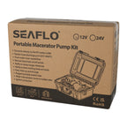 SEAFLO 04-Series  RV Macerator Pump Kit For RV/Tanks/Septic use/Septic Station (12V|12GPM|45LPM)