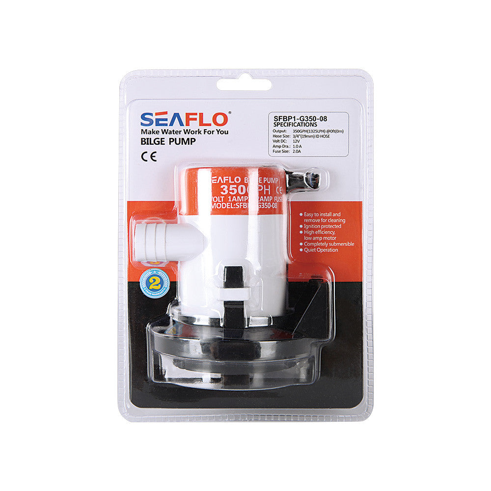 SEAFLO 08-Series 350GPH/600GPH  Bilge Pump (12V)