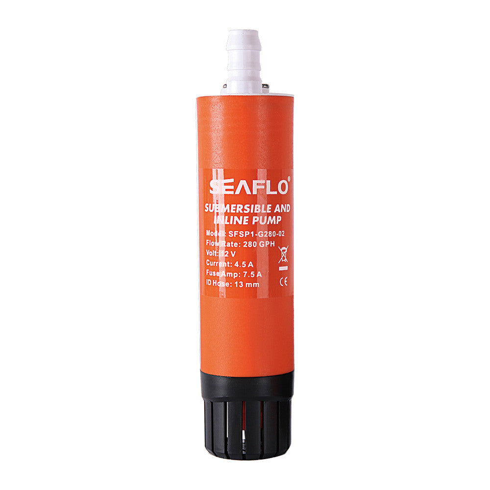 SEAFLO 280GPH Submersible and Inline Pump(CHOOSE 12V-24V)