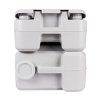 SEAFLO 5.3 Gallon Standard Portable Toilet for Marine, RV, Camping and Boat