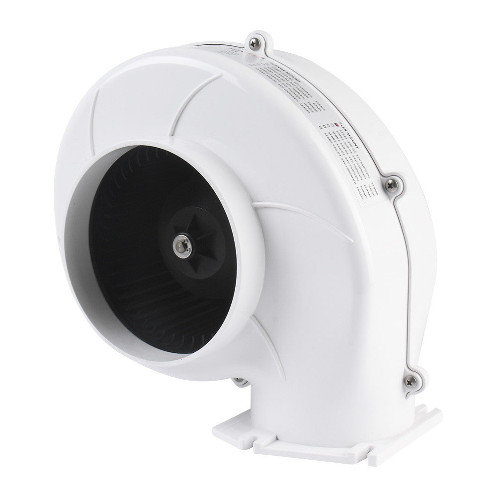 SEAFLO 03-Series 4" Flange Mount Bilge Air Blower (12V | 320CFM)
