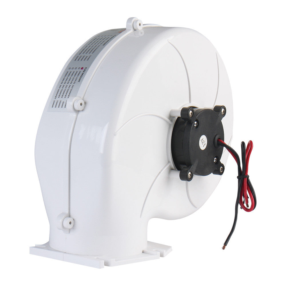 SEAFLO 03-Series 4" Flange Mount Bilge Blower Fan (24V | 320CFM)