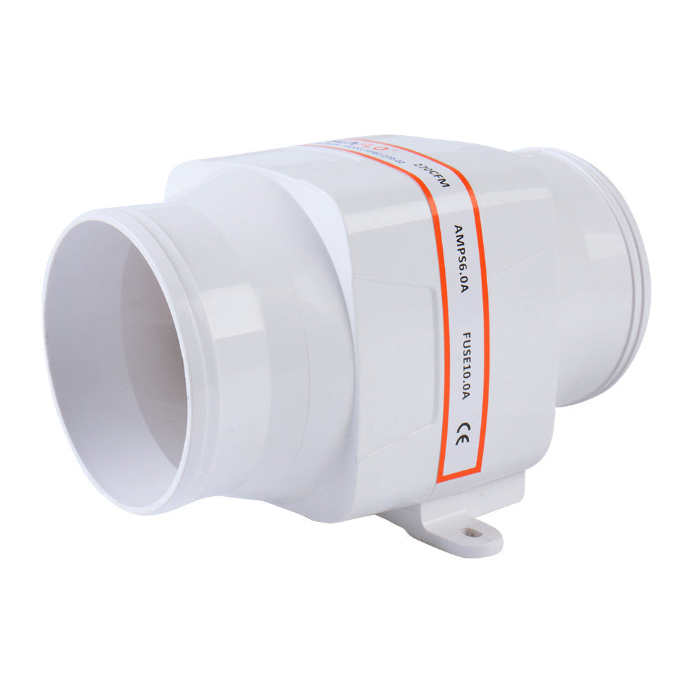 SEAFLO 02-Series 4" In-Line Blower (24V | 270CFM)