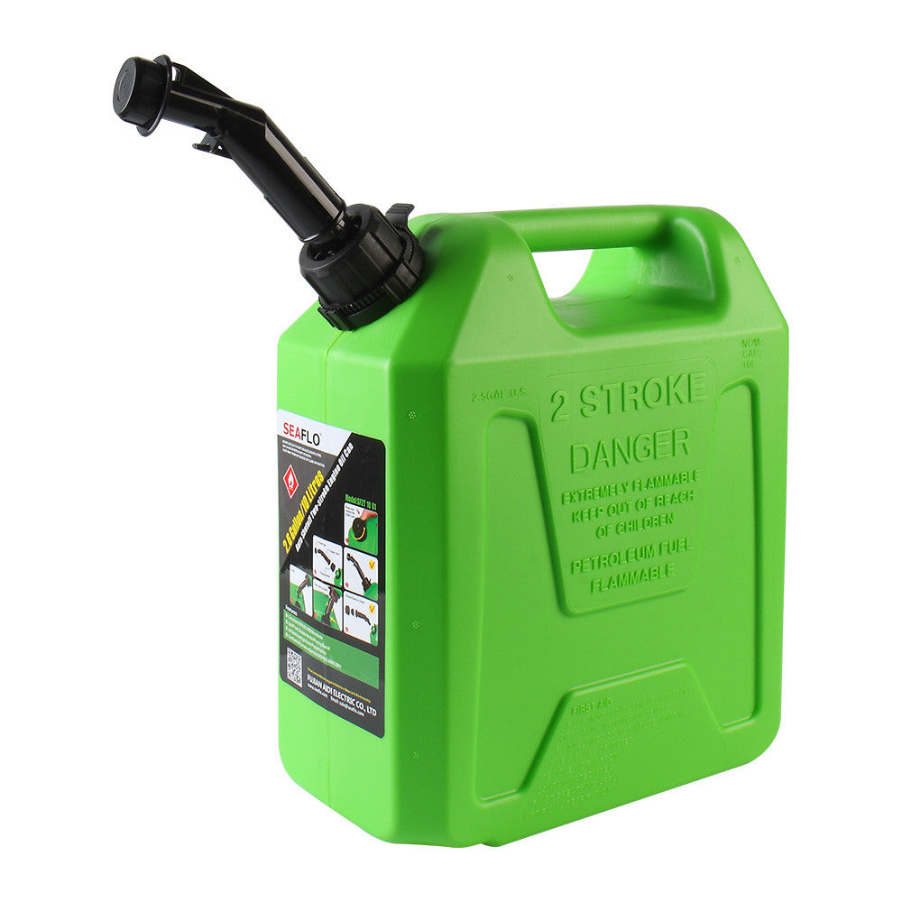 SEAFLO Diesel/ Gas/ 2-Stroke Auto Shut Off Gasoline Cans (Choose 5L/1.3 Gal | 10L/2.6 Gal | 20L/5.3 Gal and Color)