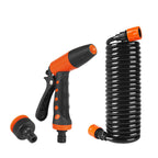 SEAFLO 20' Hose Coil Washdown System for RV, Boat, Garden Water Pump