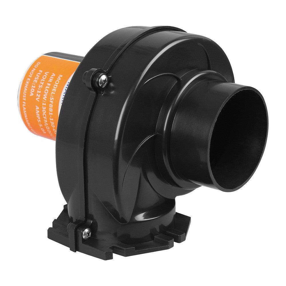 SEAFLO 01-Series 3" Flange Mount Bilge Air Blower (12V | 130CFM)