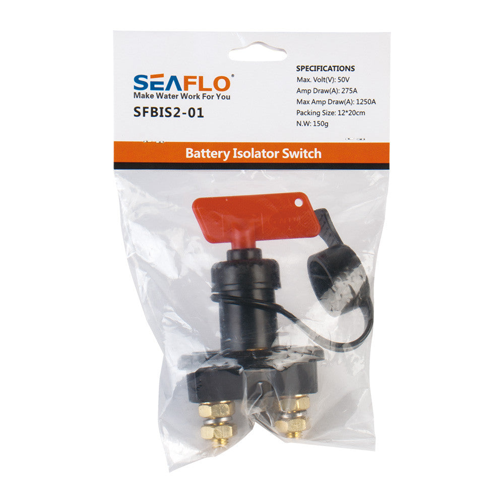 SEAFLO Battery Disconnect Switch (Battery Isolator Switch)
