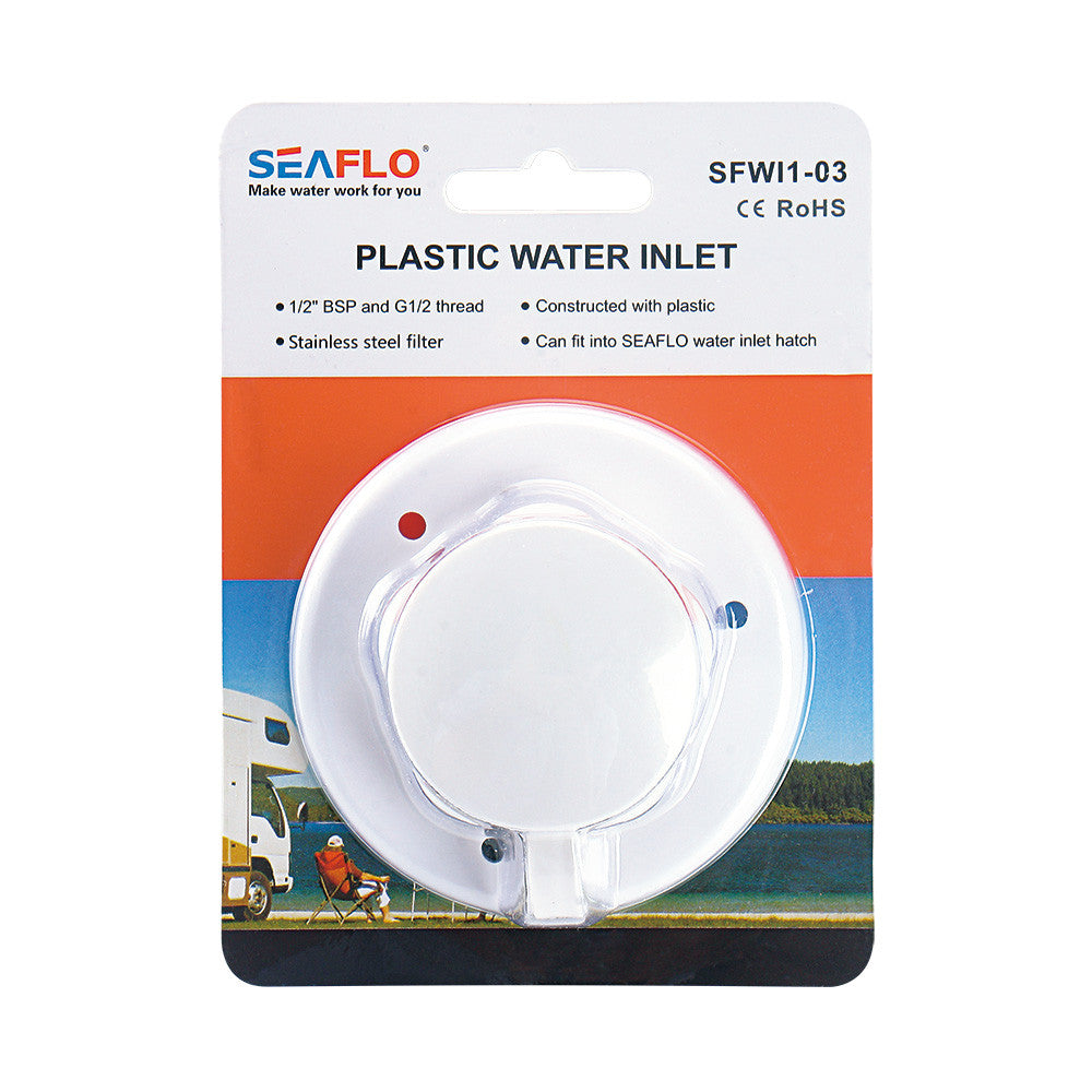 SEAFLO Plastic Water Inlet RV/Marine/Water Systems