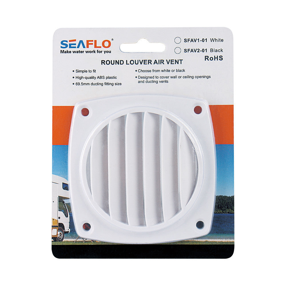 SEAFLO Round Louver Air Vent-