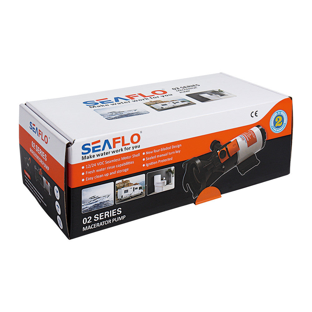 SEAFLO 02-Series RV Mount Quick Release Macerator Pump