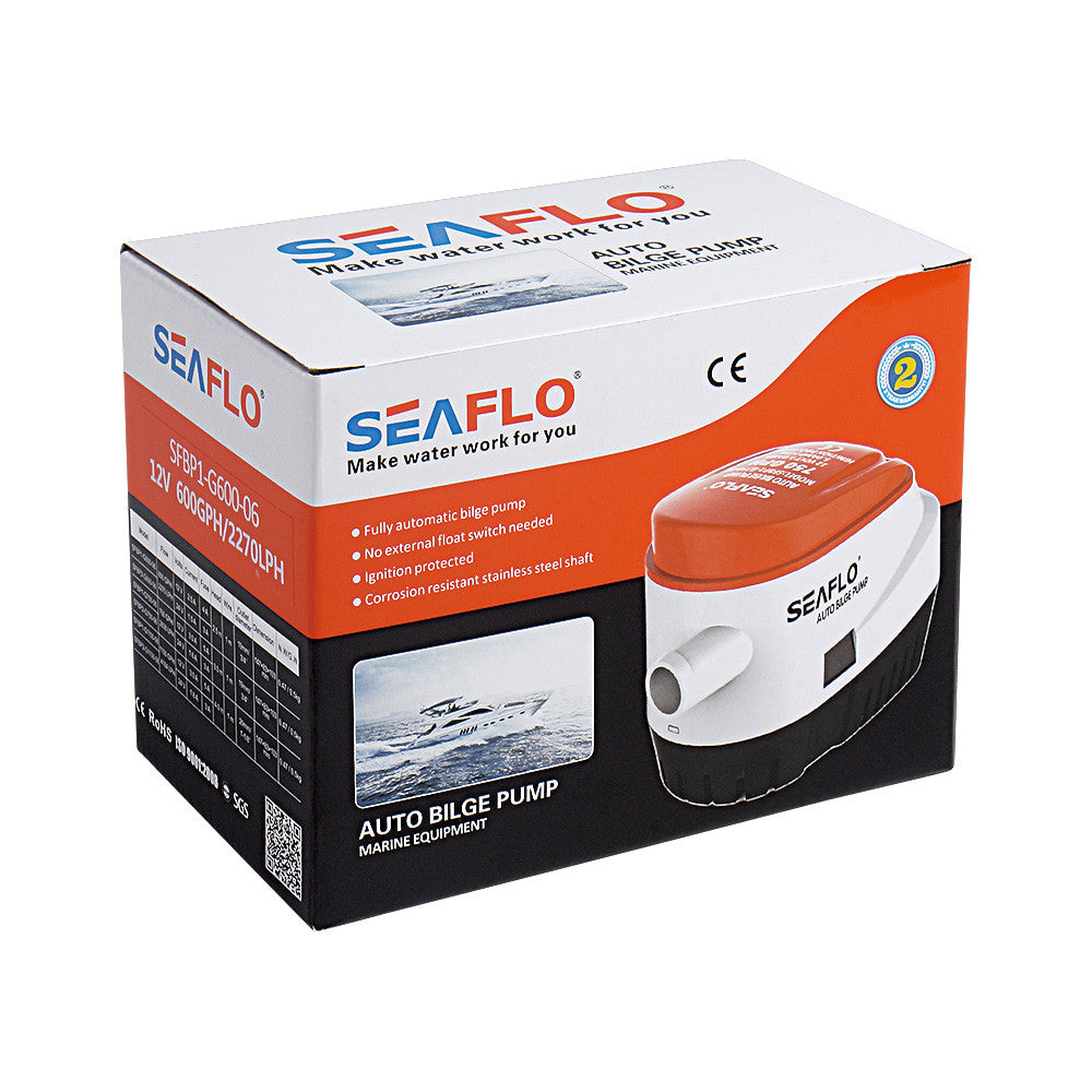 SEAFLO 06-Series  Automatic Bilge Pump (12V | 1100GPH)
