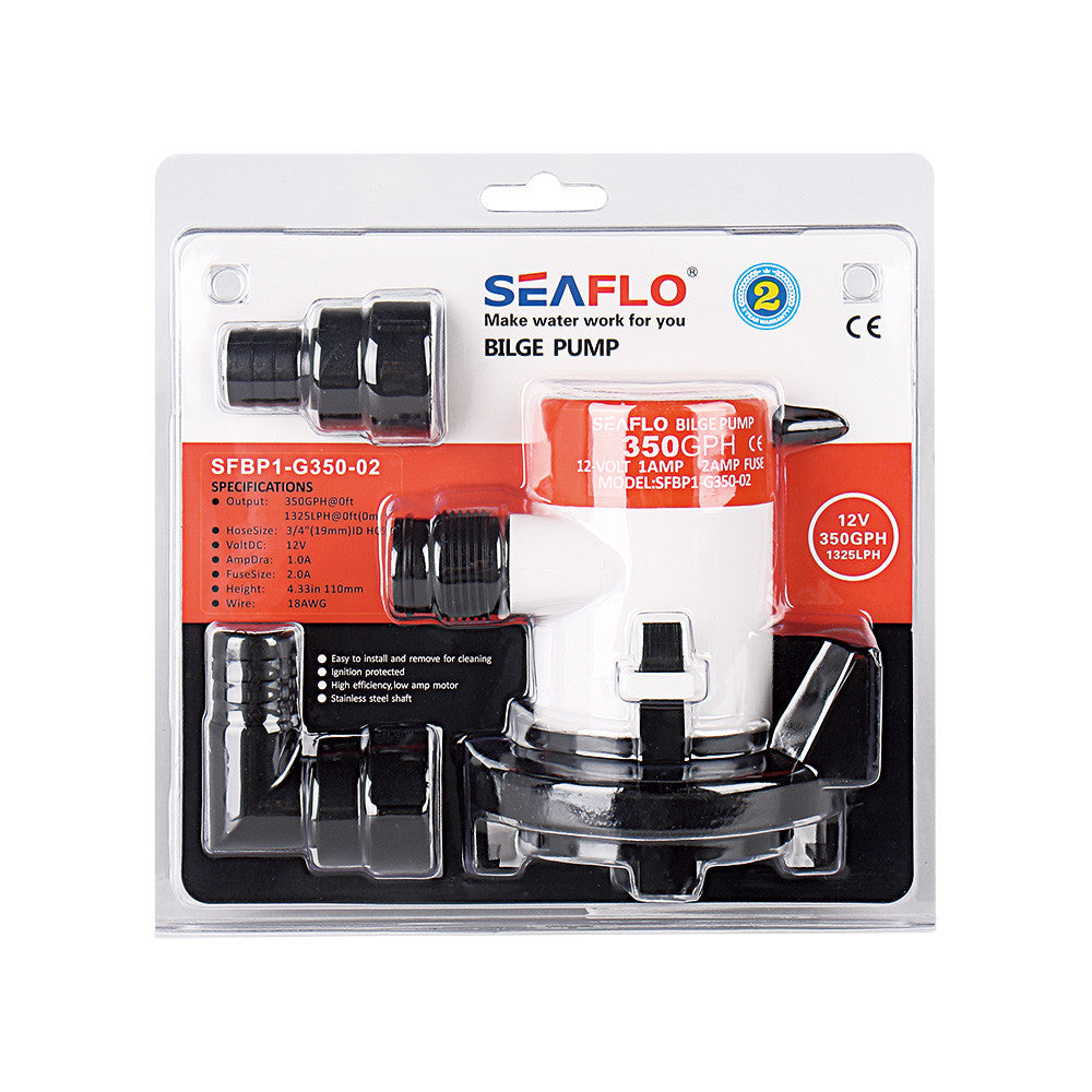 SEAFLO 02-Series Bilge Pump  (12V | 350GPH )