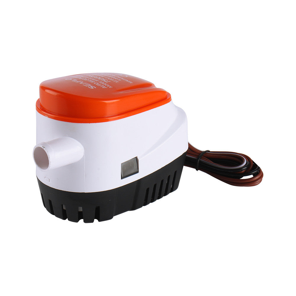 SEAFLO 06-Series 750GPH Automatic Submersible Bilge Pump with Built-In Float Switch (Choose 12V or 24V)