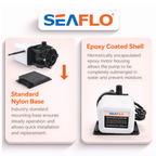 SeaFlo Marine Air Conditioner Circulation Pump 500 GPH / 115V