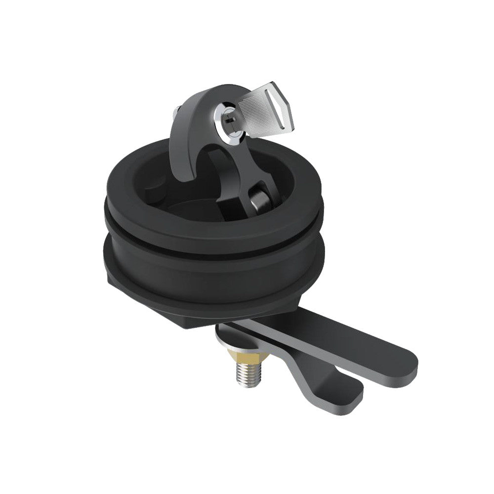 Flush Latch Locking