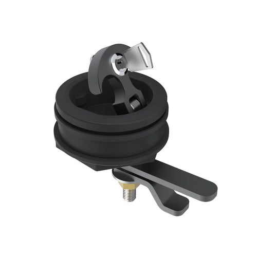 Flush Latch Locking