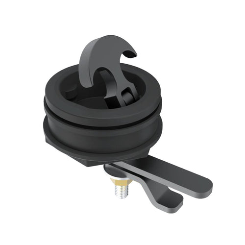 Flush Latch Locking