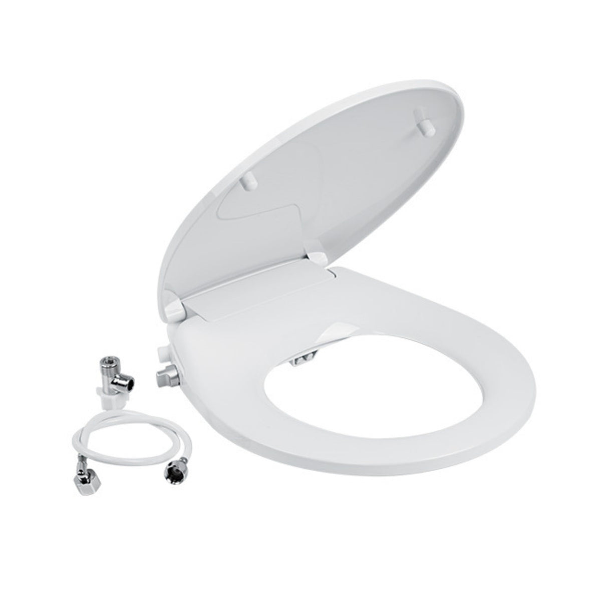SEAFLO Deluxe Flush Electric Marine Toilets w/ Built-in Bidet - Smart Flushing System, Ceramic Bowl, Soft Close Seat, Quiet Flush Macerator Pump (Choose Fresh/Raw Water and 12V/24V Options)