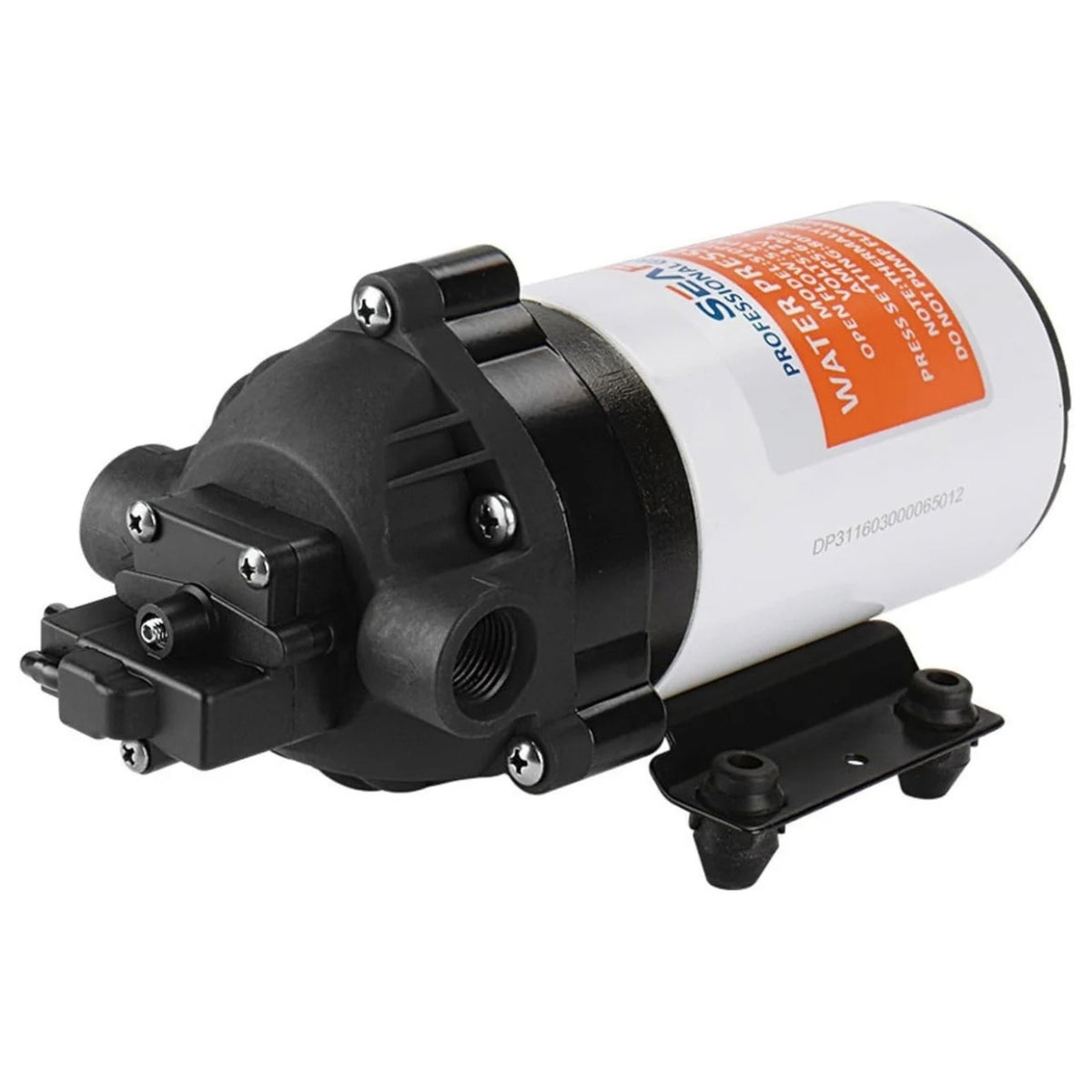 SEAFLO 31-Series 24V Diaphragm Water Pump with Viton Valve (1.5 GPM|160 PSI)