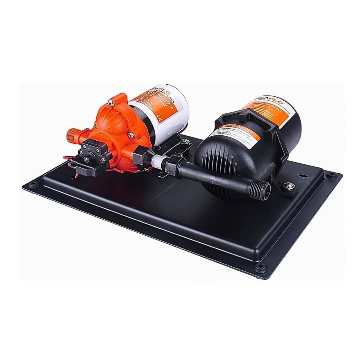 SEAFLO 33-Series Marine Water Pump (45PSI | 3.0GPM) w/ Accumulator System (23.5oz|125psi) (Choose 12V or 115V)