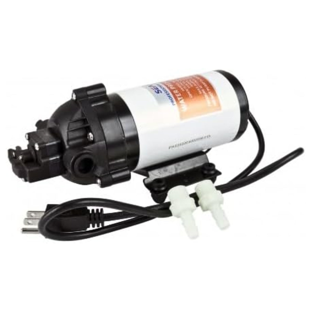 SEAFLO 31-Series DC Diaphragm Pump – 1.5 GPM 60 PSI – Self-Priming High-Pressure Water Pump for RVs, Boats, Agriculture, and Cleaning – Quiet Operation, Run-Dry Safe, Built-In Pressure Switch (Choose 110V or 220V)