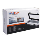 SEAFLO Rectangular Porthole Window w/ABS Plastic & Tinted Glass - 16" x 8" (White)