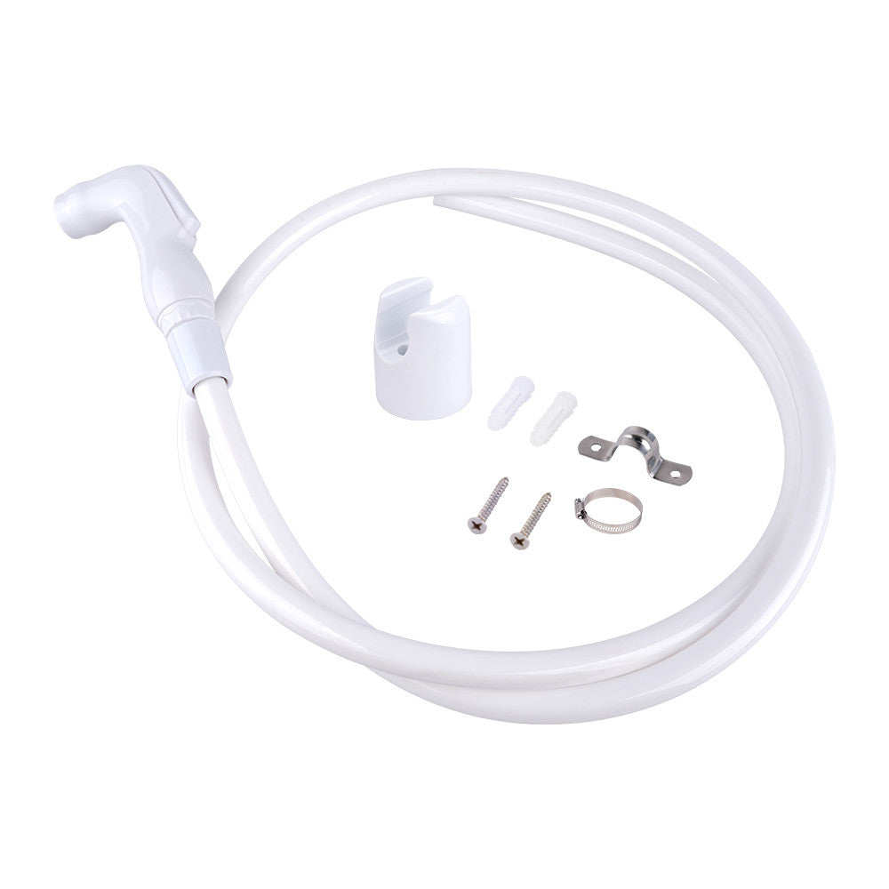 SEAFLO RV Toilet Hand Sprayer Replacement Kit (SFRTK-002) - White - Fits All RV Toilets (SFRTPH-01-01, SFRTPH-01-02, SFRTPH-02-01)