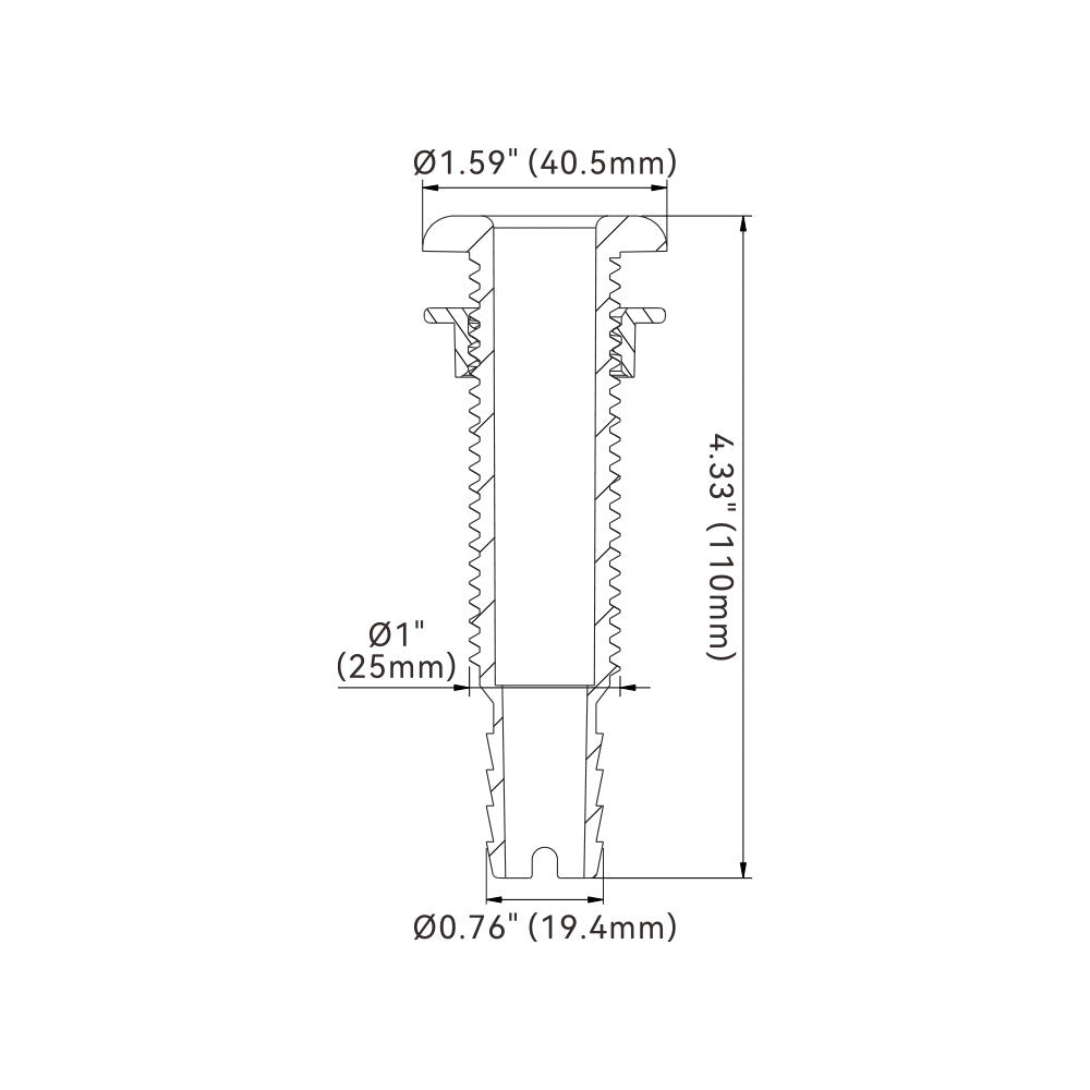 SEAFLO 3/4 Thru Hull Fittings (Multiple Models)