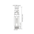 SEAFLO Straight Hose connection