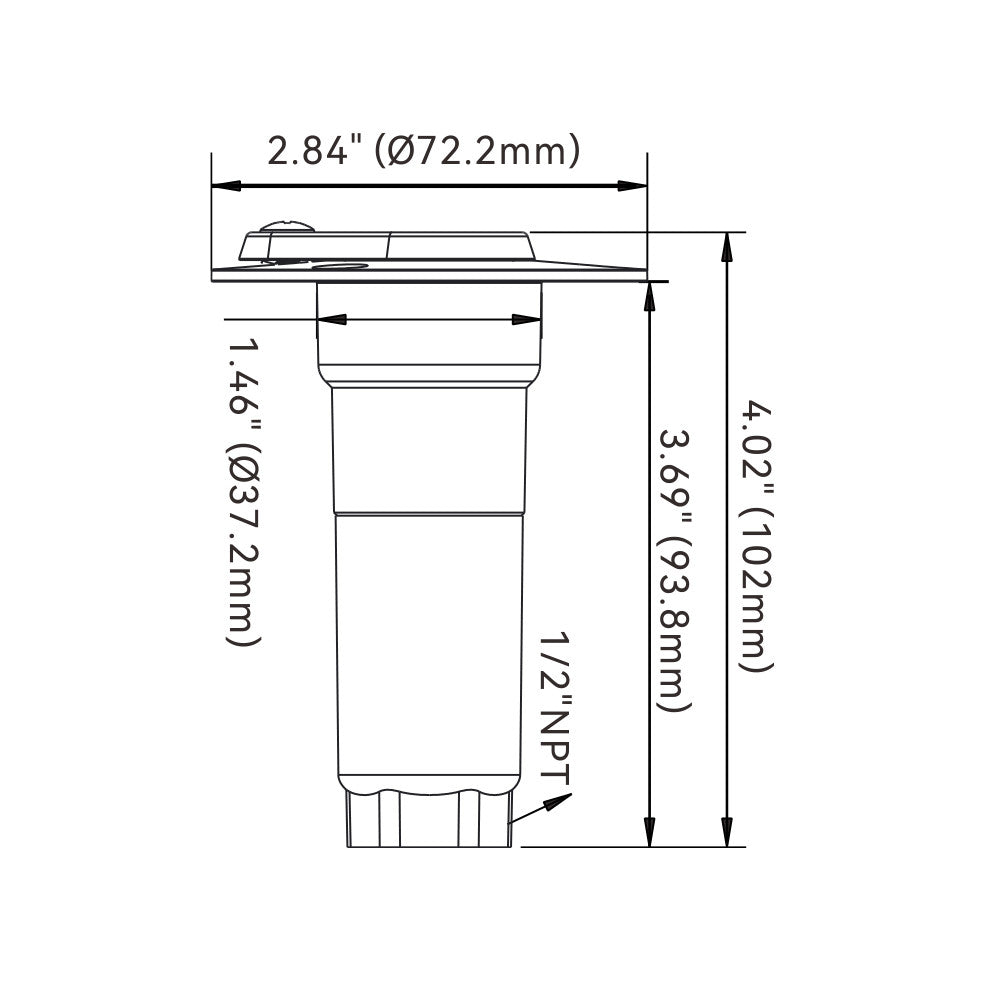 SEAFLO S316 Bayonet connector
