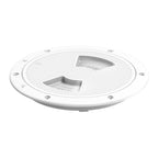 SEAFLO Round Deck Hatches (Choose Between 4"|5"|6"|8" and White|Black)