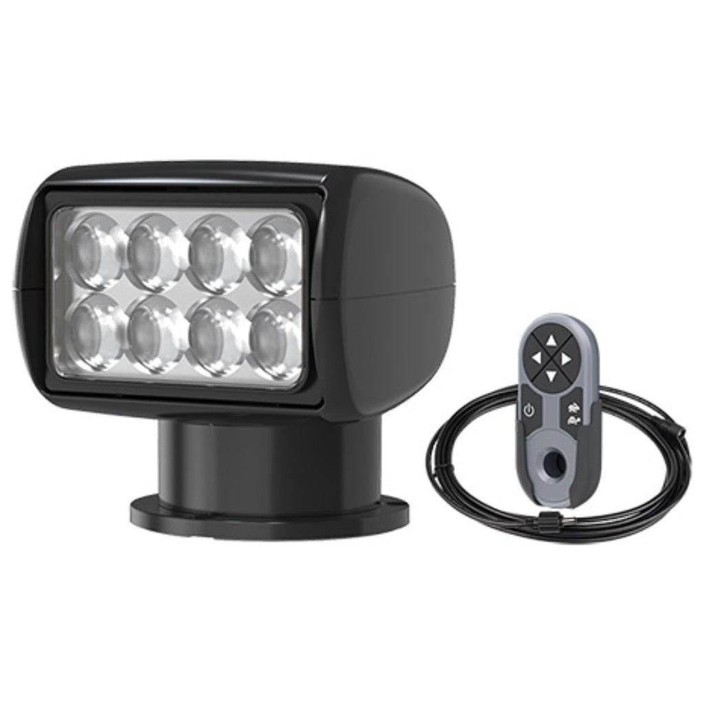 01 Series Remote Control LED Searchlight - 20W, (White 5500K | Warm White 3000K), (Black | White)