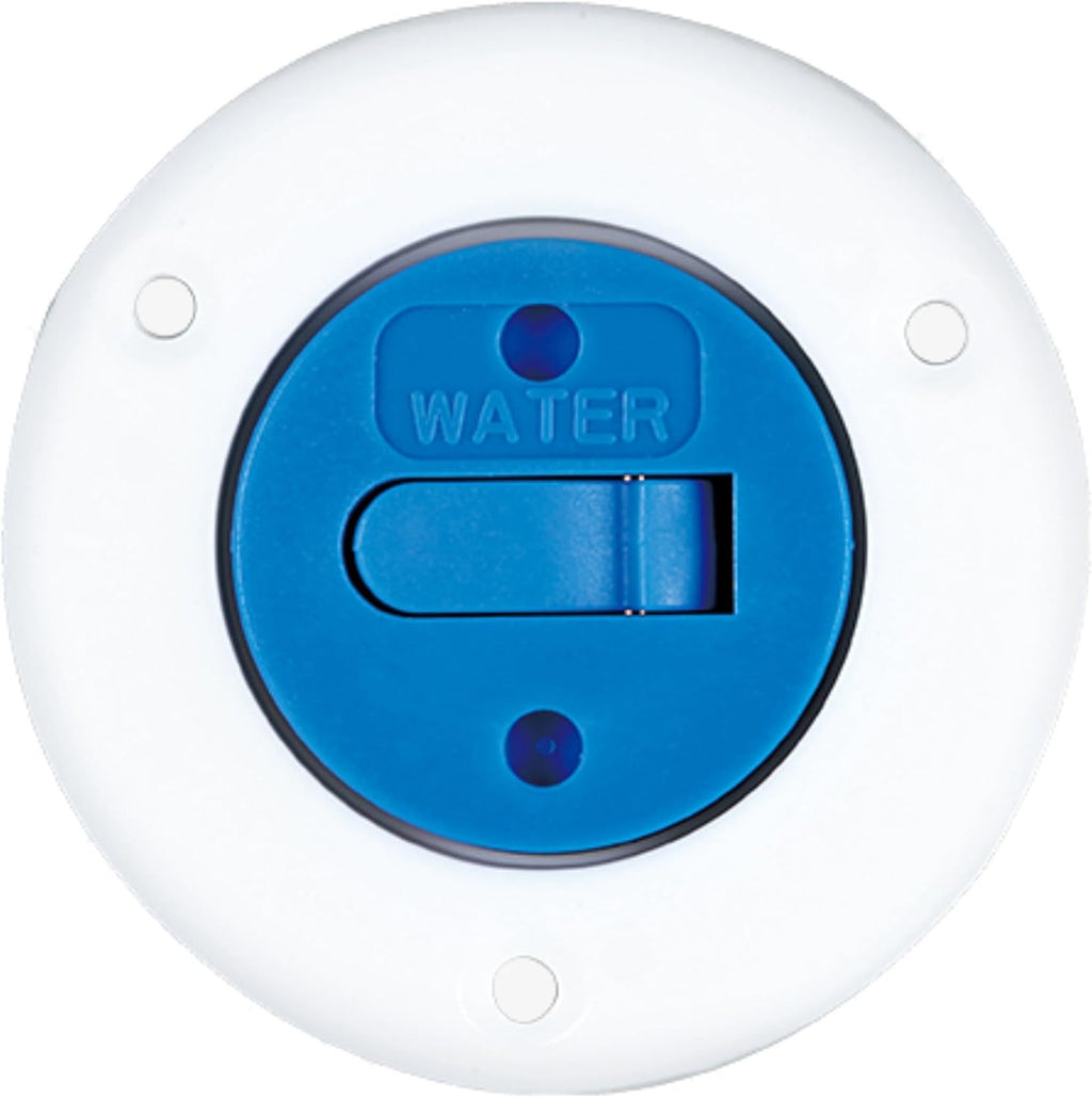 SEAFLO Keyless Water Deck Filler Cap with Attached Chain – 1-1/2" Hose Compatibility, Universal Fit, High-Grade O-Ring Seal, UV-Stabilized Nylon Construction, Stainless Steel Retaining Chain