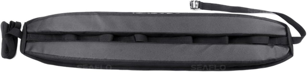 SEAFLO Traveller Soft Kayak Roof Rack with EVA Foam Pads Universal Fit for Cars Lightweight Nylon Top Carrier w/ 2 Securing Straps Fits 2-Door and 4-Door Vehicles 132 lb Load Capacity 4-Year Warranty