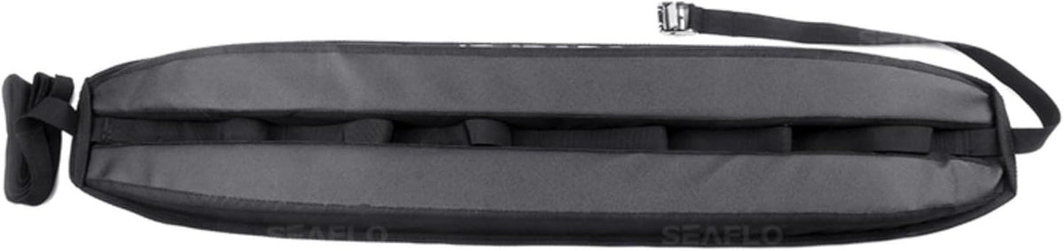 SEAFLO Traveller Soft Kayak Roof Rack with EVA Foam Pads Universal Fit for Cars Lightweight Nylon Top Carrier w/ 2 Securing Straps Fits 2-Door and 4-Door Vehicles 132 lb Load Capacity 4-Year Warranty