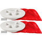 SEAFLO White Deck Plate Hatch (4"|6"|8")