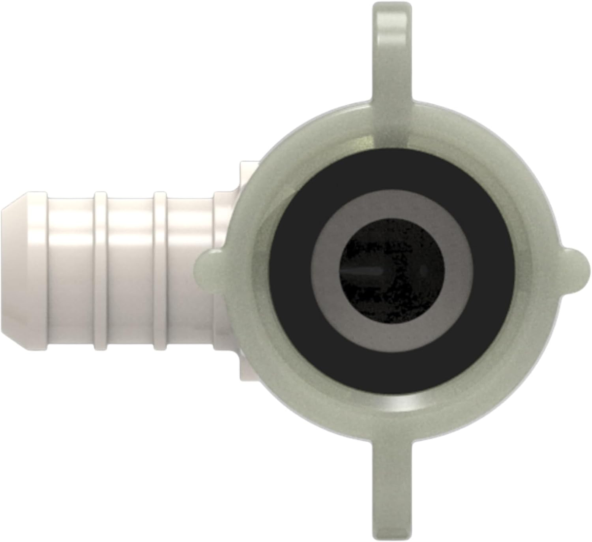 SEAFLO Plastic PEX Pipe Coupling 90 Degree Fitting Swivel Adapter 1/2"-14 FNPT x 1/2" Barb Elbow Fitting - Compatible with PEX or PE-RT Pipe, Corrosion Resistant (5-Pack)