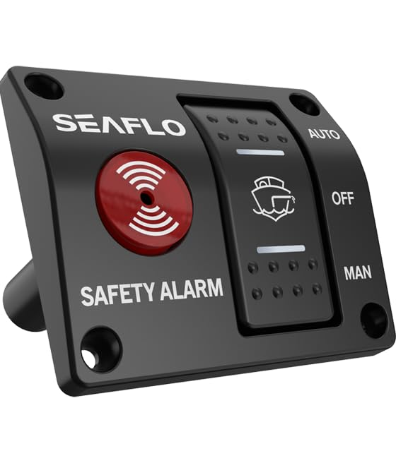 SEAFLO 12V High Water Alarm Switch Panel