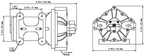 SEAFLO 52-Series Water Pressure Diaphragm Pump - 24v, 5.5GPM, 60PSI