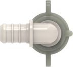 SEAFLO Plastic PEX Pipe Coupling 90 Degree Fitting Swivel Adapter 1/2"-14 FNPT x 1/2" Barb Elbow Fitting - Compatible with PEX or PE-RT Pipe, Corrosion Resistant (5-Pack)