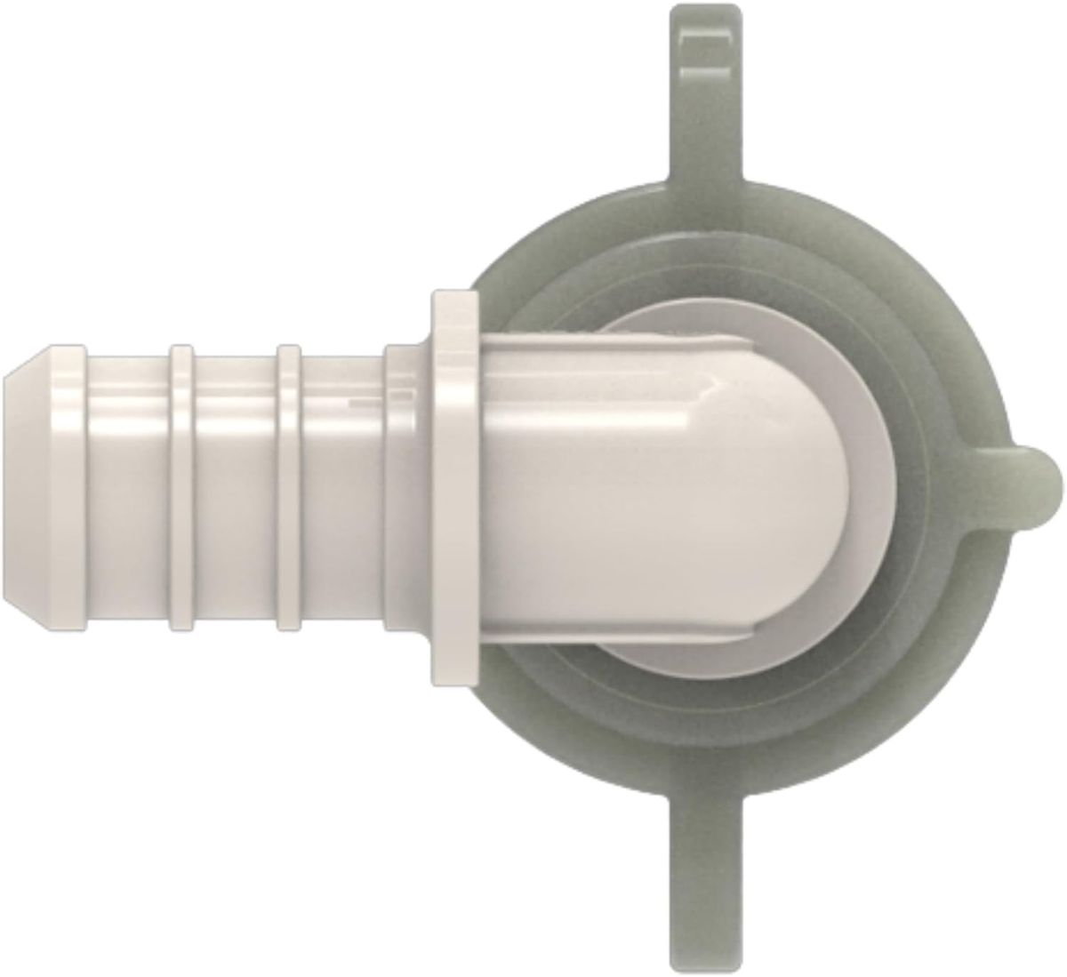 SEAFLO Plastic PEX Pipe Coupling 90 Degree Fitting Swivel Adapter 1/2"-14 FNPT x 1/2" Barb Elbow Fitting - Compatible with PEX or PE-RT Pipe, Corrosion Resistant (5-Pack)