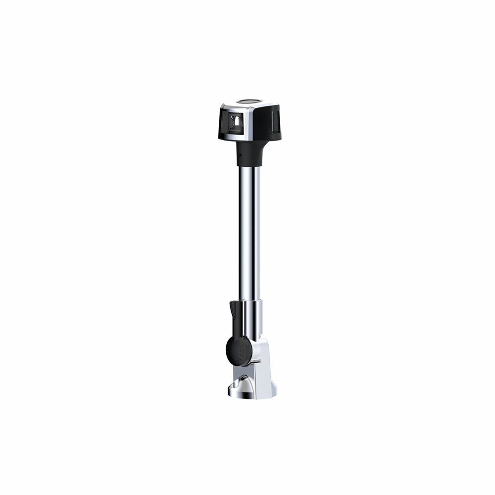 LED All-Round Pole Lights 07 Series Adjustable mount — Stainless Steel Base 24"(609.6mm)