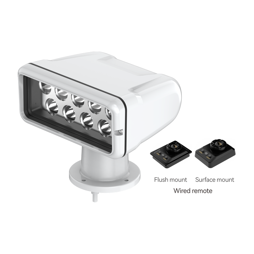 LED Aluminum Searchlight 5000K white 04 Series