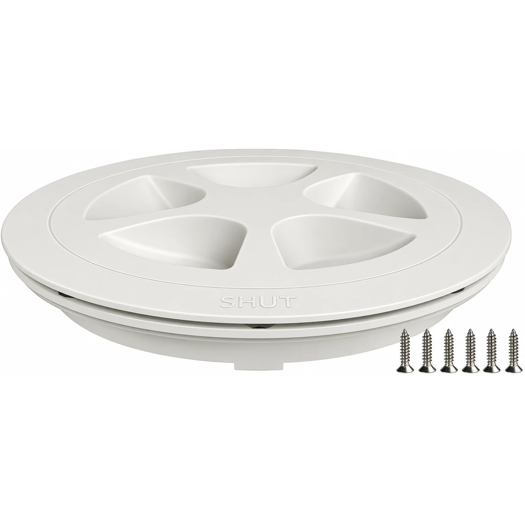 SEAFLO White Deck Plate Hatch (4"|6"|8")