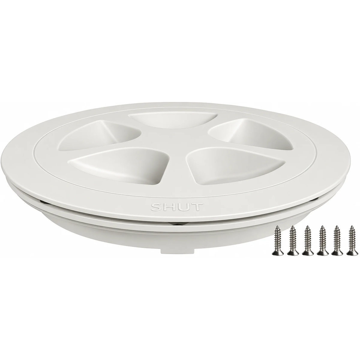 SEAFLO White Deck Plate Hatch (4"|6"|8")